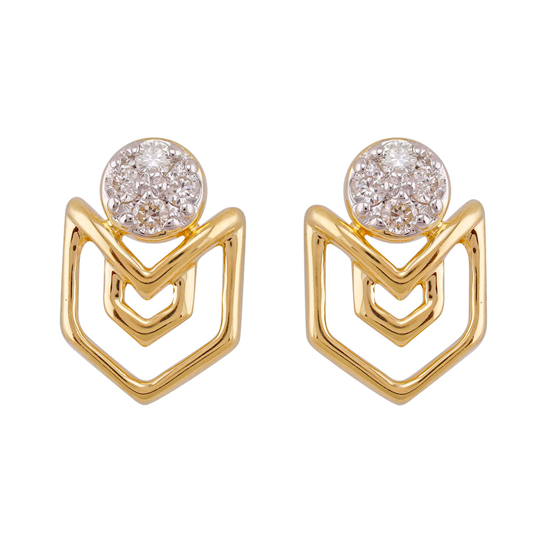 Gold Earrings - seaPearls