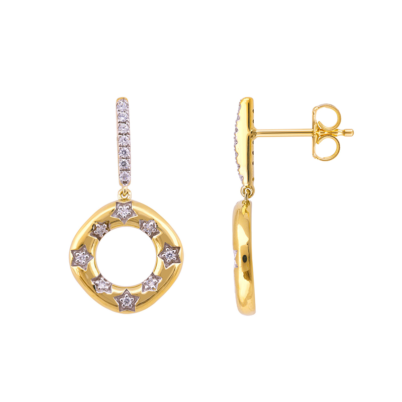 Gold Earrings - seaPearls