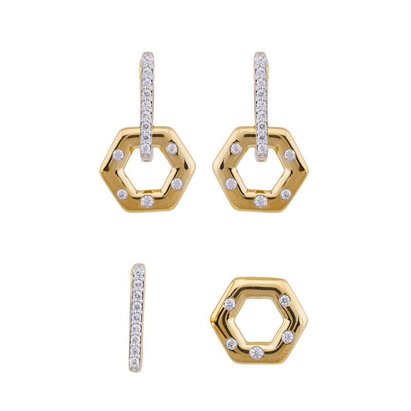 Gold Earrings - seaPearls