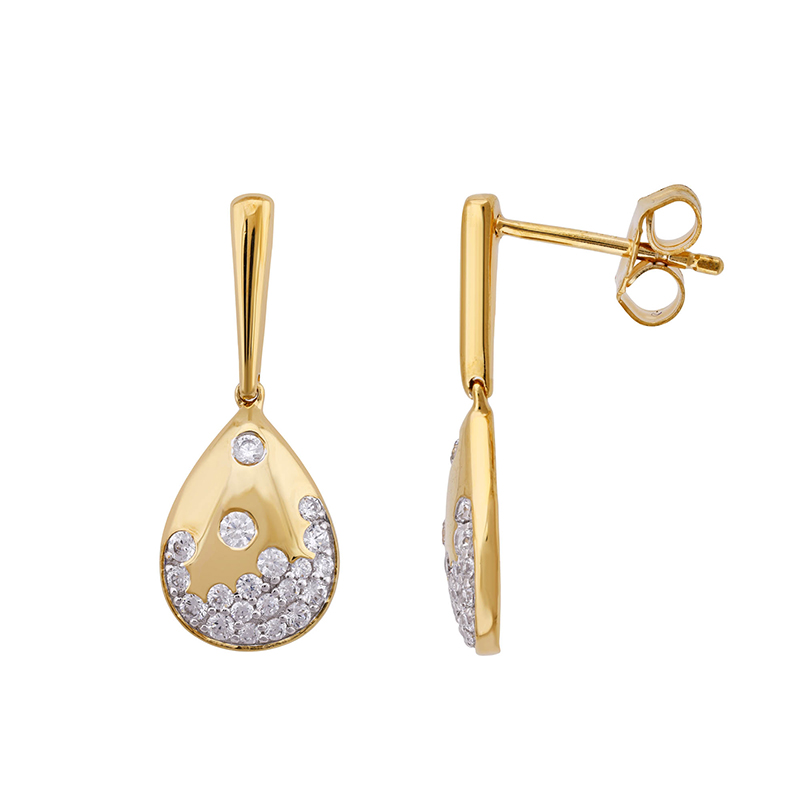 Gold Earrings - seaPearls