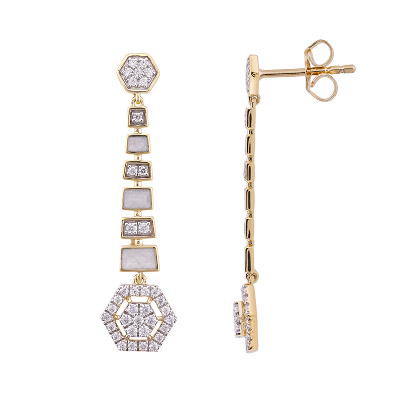 Gold Earrings - seaPearls
