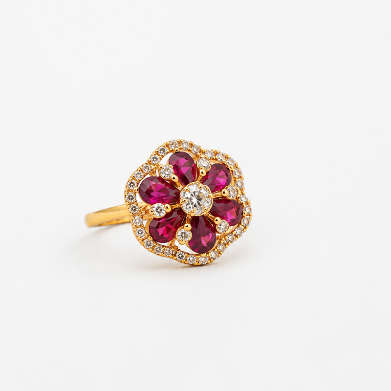 Bridal Diamond Rings - seaPearls
